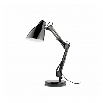 FARO 51917 | Gru-FA Faro asztali lámpa 50cm 1x E27 matt fekete