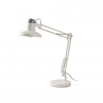 FARO 57400 | Snap-FA Faro asztali lámpa 57cm 1x E27 fehér