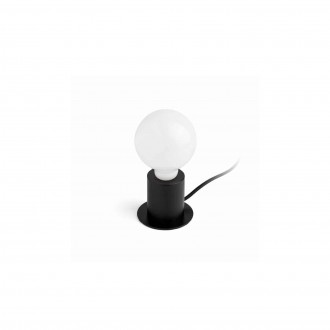 FARO 62169 | Ten Faro asztali lámpa 7,5cm 1x E27 matt fekete