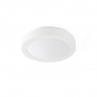 FARO 62966 | Logos-FA Faro fali lámpa 2x E27 IP44 matt fehér, opál
