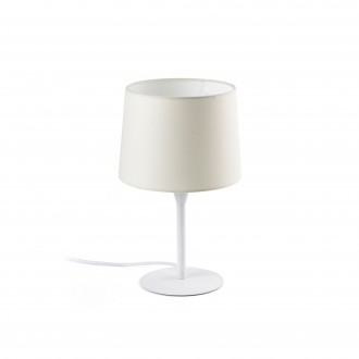 FARO 64316-01 | Conga Faro asztali lámpa 36cm 1x E27 fehér, fehér