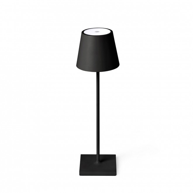 FARO 70776 | Toc Faro asztali lámpa 38cm 1x LED 180lm 3000K IP54 matt fekete, opál