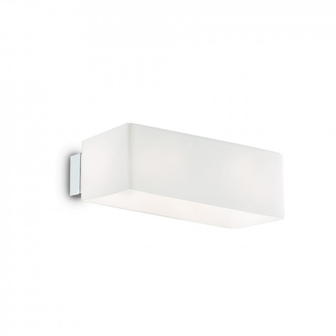 IDEAL LUX 009537 | Box-IL Ideal Lux fali lámpa - BOX AP2 BIANCO - 2x G9 600lm 3000K fehér, savmart