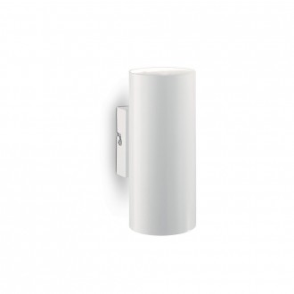 IDEAL LUX 096018 | Look-IL Ideal Lux fali lámpa - LOOK AP2 BIANCO - 2x GU10 800lm 3000K matt fehér