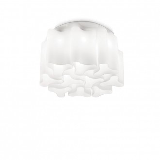 IDEAL LUX 125510 | Compo Ideal Lux mennyezeti lámpa - COMPO PL10 BIANCO - 10x E27 fehér, savmart