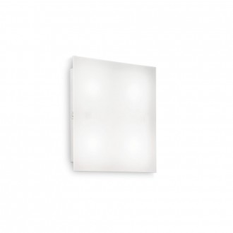 IDEAL LUX 134888 | Flat-IL Ideal Lux fali, mennyezeti lámpa - FLAT PL1 D20 - 1x GX53 760lm 3000K fehér, savmart