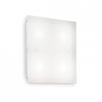 IDEAL LUX 134901 | Flat-IL Ideal Lux fali, mennyezeti lámpa - FLAT PL4 D40 - 4x GX53 3040lm 3000K fehér, savmart