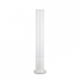 IDEAL LUX 135755 | Edo-IL Ideal Lux álló lámpa - EDO OUTDOOR PT1 ROUND BIANCO - 80cm 1x GX53 IP44 fehér