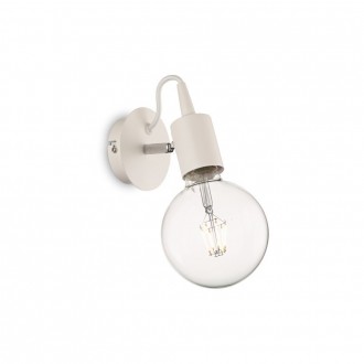 IDEAL LUX 138374 | Edison-IL Ideal Lux fali lámpa - EDISON AP1 BIANCO - 1x E27 fehér