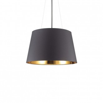 IDEAL LUX 161662 | Nordik Ideal Lux függeszték lámpa - NORDIK SP6 - 6x E27 matt fekete, arany