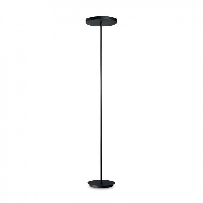 IDEAL LUX 177205 | Colonna Ideal Lux álló lámpa - COLONNA PT4 NERO - 181cm kapcsoló 4x GX53 3040lm 3000K fekete, opál