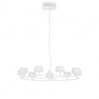 ITALUX AD16004-9A WH | Miranda-IT Italux függeszték lámpa 1x LED 3900lm 3000K fehér