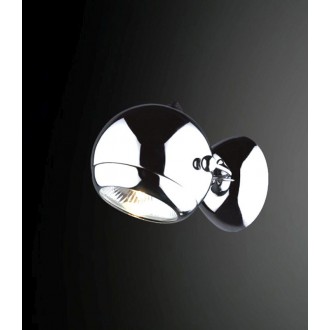 ITALUX MA01394CE-001 | Sferio Italux falikar lámpa elforgatható alkatrészek 1x GU10 fehér, áttetsző
