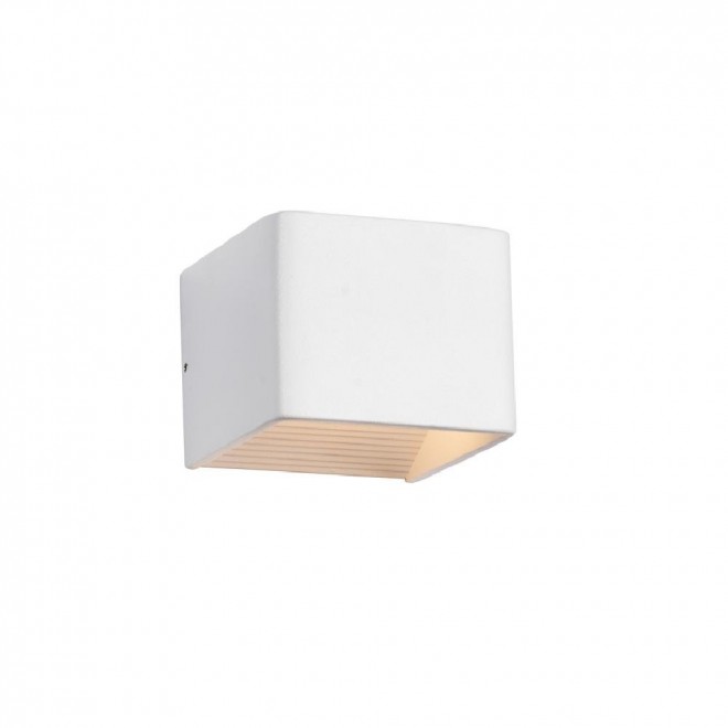ITALUX MB13006051-6C | Oven Italux fali lámpa 1x LED 495lm 3000K fehér, krémszín