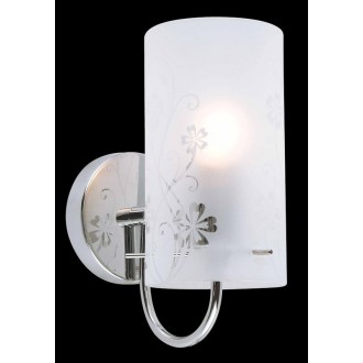 ITALUX MBM1672/1 | Valve Italux falikar lámpa 1x E27 fehér, króm