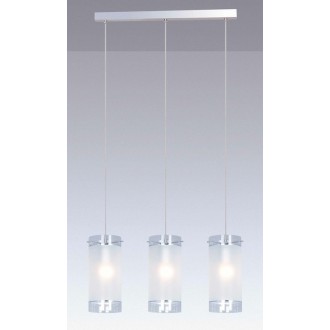 ITALUX MDM1560/3 | Vigo-IT Italux függeszték lámpa 3x E27 fehér, króm