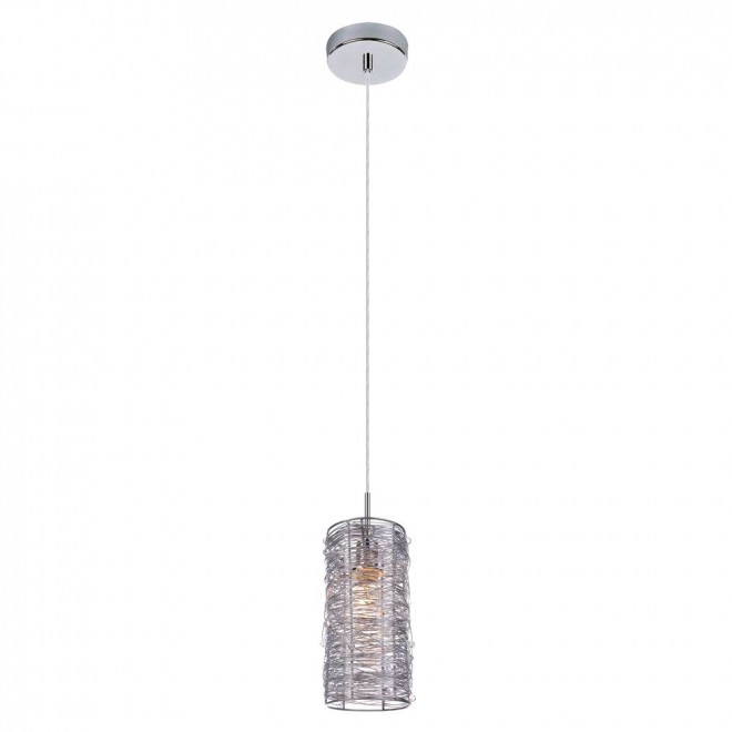 ITALUX MDM2136/1 | Linton Italux függeszték lámpa 1x E14 ezüst, króm