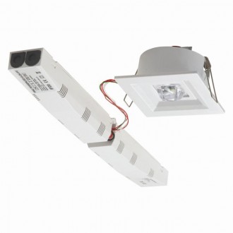 KANLUX 18650 | Tric-Powerled-PT Kanlux vészvilágító lámpa beépíthető 1x LED 200lm 6000-8000K IP41 fehér