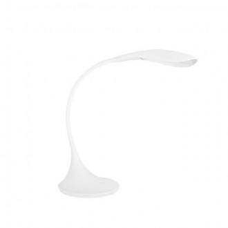 KANLUX 22340 | Franco Kanlux asztali lámpa fényerőszabályzós érintőkapcsoló flexibilis 1x LED 390lm 2700 - 3200K fehér