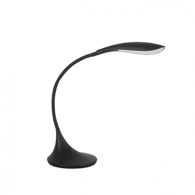 KANLUX 22341 | Franco Kanlux asztali lámpa fényerőszabályzós érintőkapcsoló flexibilis 1x LED 390lm 2700 - 3200K fekete