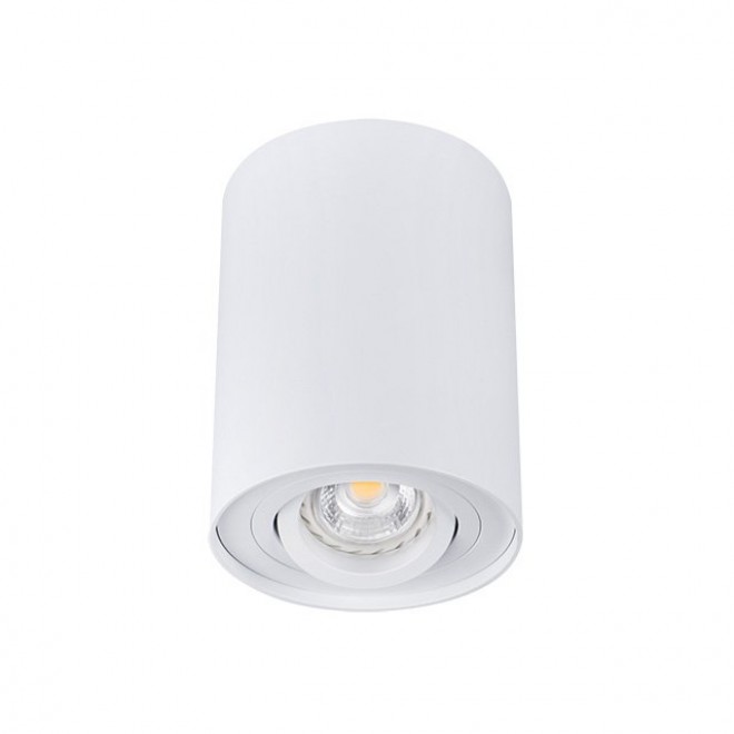 KANLUX 22551 | Bord Kanlux mennyezeti lámpa henger elforgatható fényforrás 1x GU10 fehér