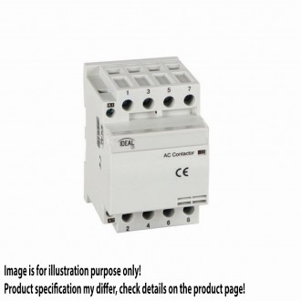 KANLUX 23254 | Kanlux kapcsoló relé DIN35 modul - 3, 40A/15A - 40 világosszürke