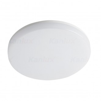KANLUX 26448 | Varso Kanlux fali, mennyezeti lámpa kerek 1x LED 3600lm 4000K IP54 fehér