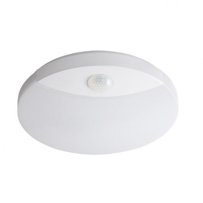 KANLUX 26520 | Sanso Kanlux fali, mennyezeti lámpa kerek mozgásérzékelő 1x LED 1250lm 4000K IP44 fehér