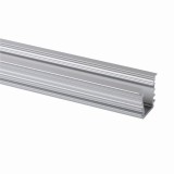 KANLUX 26555 | Kanlux alumínium led profil I - búra nélkül - 2m max. 10 mm LED szalaghoz alumínium