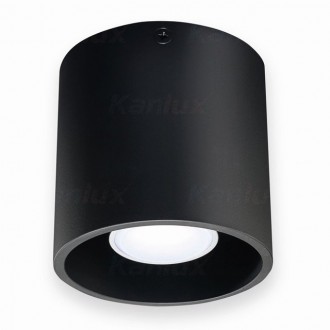 KANLUX 27033 | Algo Kanlux mennyezeti lámpa 1x GU10 fekete