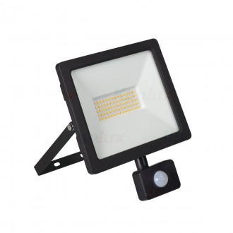 KANLUX 31189 | Grun Kanlux fényvető lámpa téglalap mozgásérzékelő elforgatható alkatrészek 1x LED 4000lm 4000K IP44 fekete