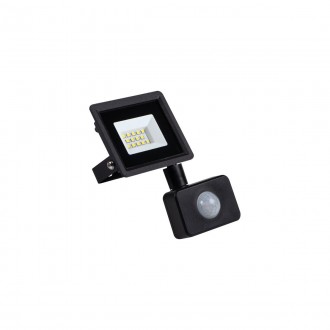 KANLUX 31397 | Grun Kanlux fényvető lámpa téglalap mozgásérzékelő elforgatható alkatrészek 1x LED 800lm 4000K IP44 fekete