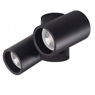 KANLUX 32952 | Blurro Kanlux spot lámpa henger elforgatható alkatrészek 2x GU10 fekete