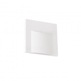 KANLUX 33320 | Erinus Kanlux beépíthető lámpa négyzet 75x75mm 1x LED 15lm 3000K fehér