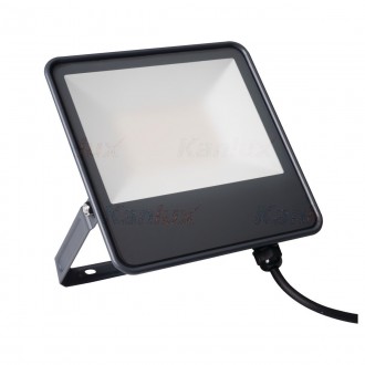 KANLUX 33883 | IQ-LED-FL Kanlux fényvető lámpa téglalap elforgatható alkatrészek 1x LED 6000lm 4000K IP65 fekete