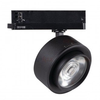 KANLUX 35655 | Tear Kanlux rendszerelem lámpa elforgatható alkatrészek 1x LED 2800lm 3000K fekete