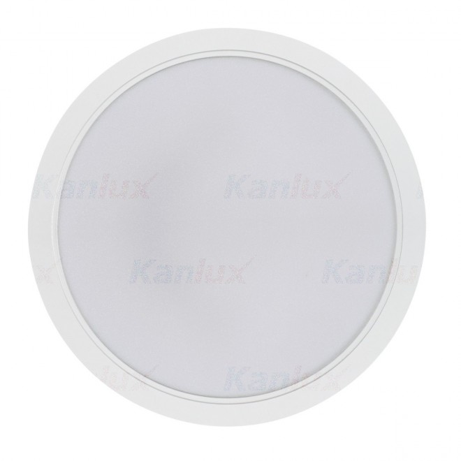 KANLUX 36514 | Tavo Kanlux beépíthető LED panel kerek Ø220mm 1x LED 2600lm 4000K IP44/20 fehér