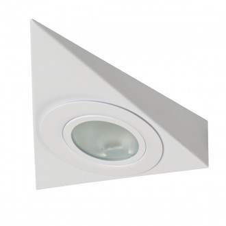 KANLUX 36631 | Zepo Kanlux pultmegvilágító lámpa háromszög 1x G4 fehér