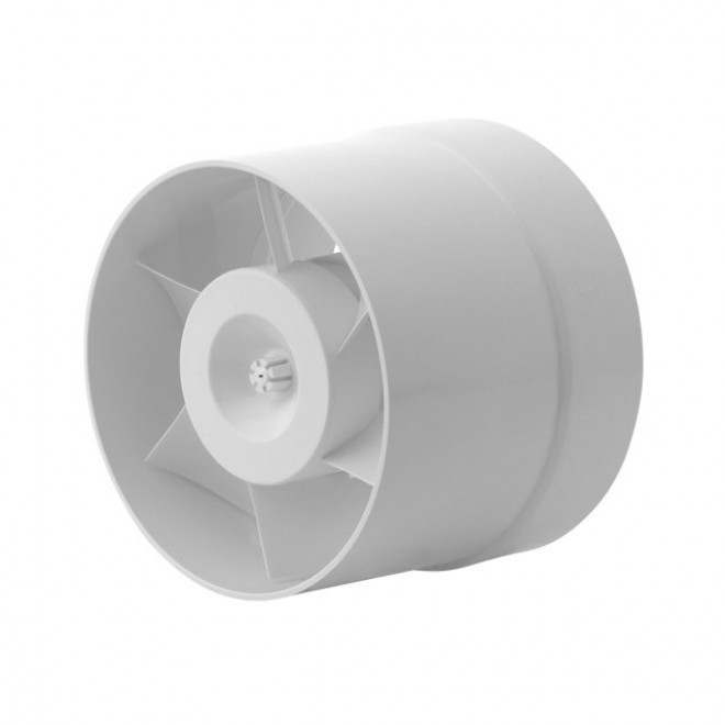 KANLUX 70901 | Kanlux csőventilátor Ø120 150m3/h kerek hőbiztosíték IP24 fehér