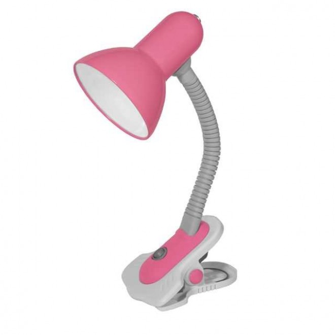 KANLUX 7153 | Suzi Kanlux csiptetős lámpa kapcsoló flexibilis 1x E27 pink