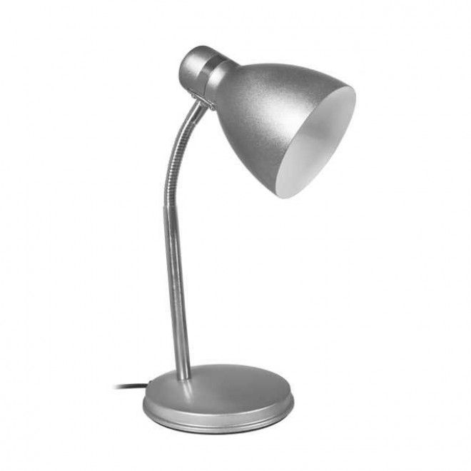 KANLUX 7560 | Zara2 Kanlux asztali lámpa kapcsoló flexibilis 1x E14 ezüst