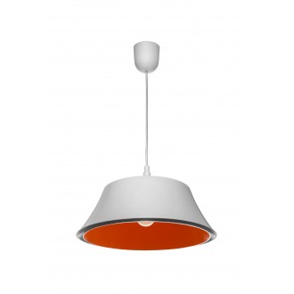LAMPEX 516/A POM | Milo-LA Lampex függeszték lámpa 1x E27 fehér, narancs