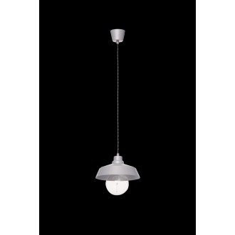 LAMPEX 589/Z1 POP | Vinci Lampex függeszték lámpa 1x E27 szürke