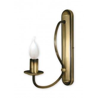 LEMIR 390/K1 | Korona Lemir falikar lámpa 1x E14 bronz