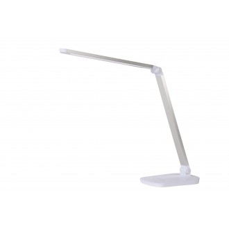 LUCIDE 24656/10/31 | Vario Lucide asztali lámpa 42cm fényerőszabályzós érintőkapcsoló szabályozható fényerő, állítható színhőmérséklet, elforgatható alkatrészek 1x LED 460lm 2700 <-> 6500K fehér
