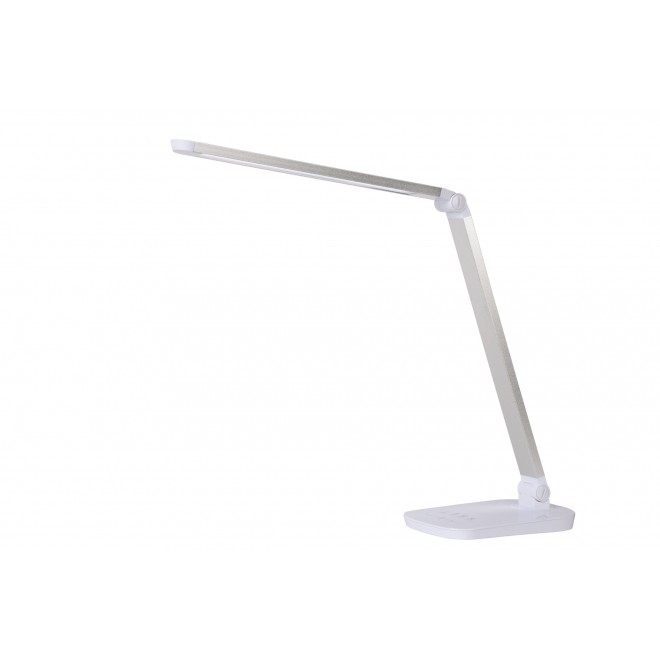 LUCIDE 24656/10/31 | Vario Lucide asztali lámpa 42cm fényerőszabályzós érintőkapcsoló szabályozható fényerő, állítható színhőmérséklet, elforgatható alkatrészek 1x LED 460lm 2700 <-> 6500K fehér