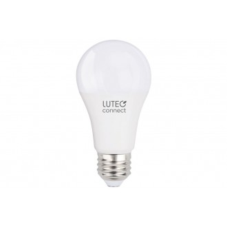 LUTEC 8731001316 | E27 9,2W Lutec normál A60 LED fényforrás okos világítás 750lm 2700 <-> 6500K hangvezérlés, szabályozható fényerő, állítható színhőmérséklet, színváltós, távirányítható