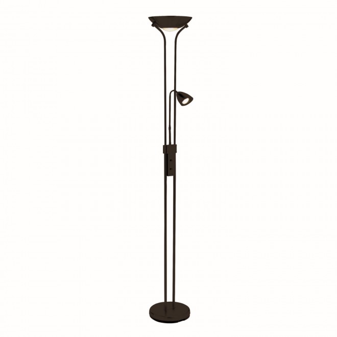 MARKSLOJD 111223 | Detroit-MS Markslojd álló lámpa 180cm fényerőszabályzós kapcsoló flexibilis, szabályozható fényerő 2x GU10 fekete