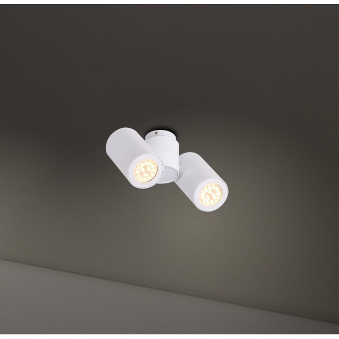 MAXLIGHT C0113 | Barro Maxlight mennyezeti lámpa elforgatható alkatrészek 2x G10 fehér