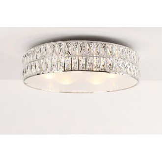 MAXLIGHT C0121 | Diamante Maxlight mennyezeti lámpa 5x G9 króm, átlátszó, opál